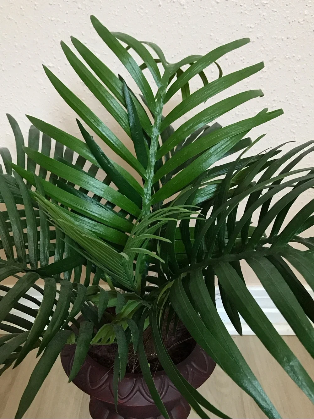 Artificial Palm Plant in Brown Decorative Urn - Home Accents